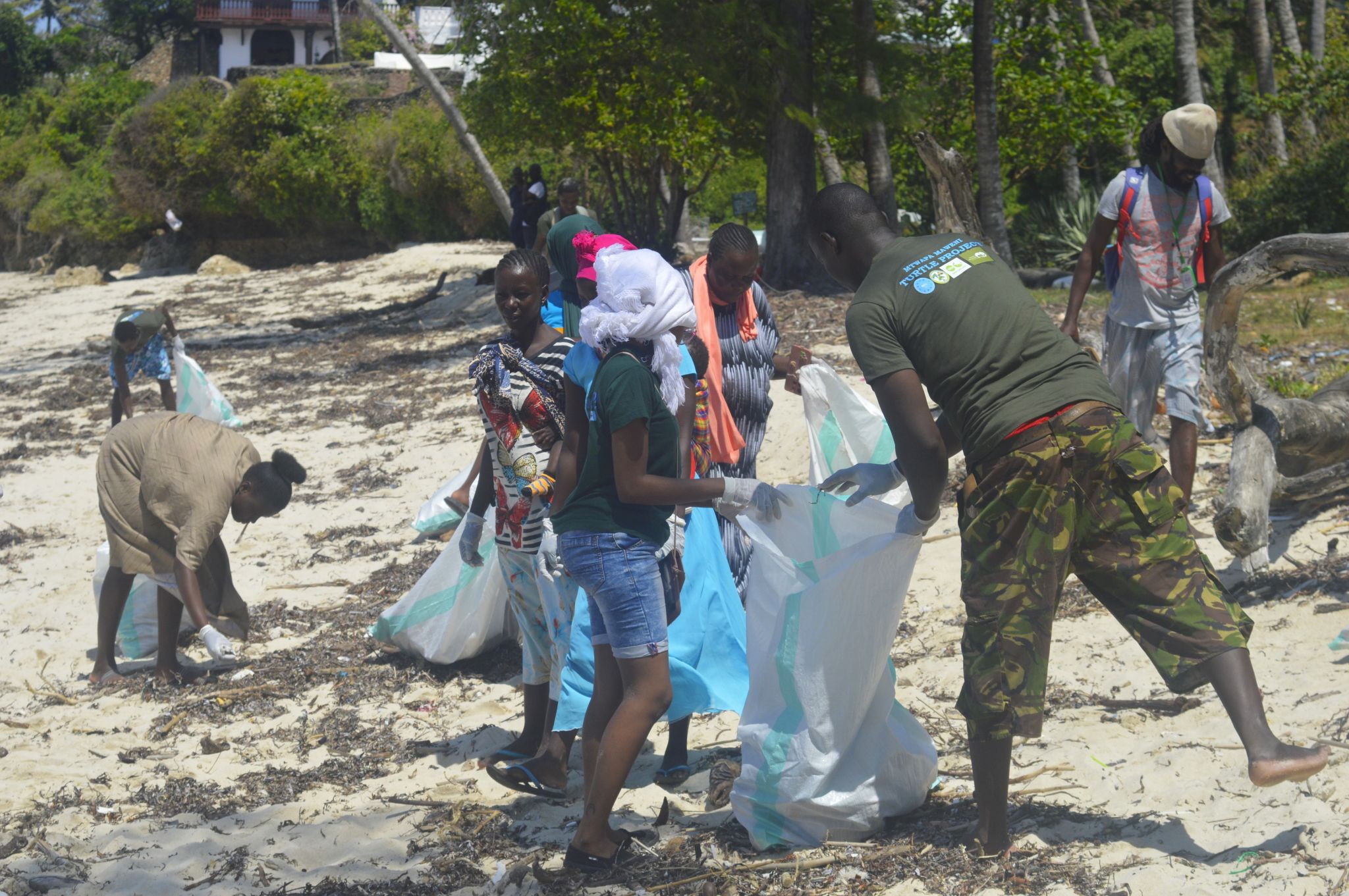 Mtwapa Beach Cleanup exercise